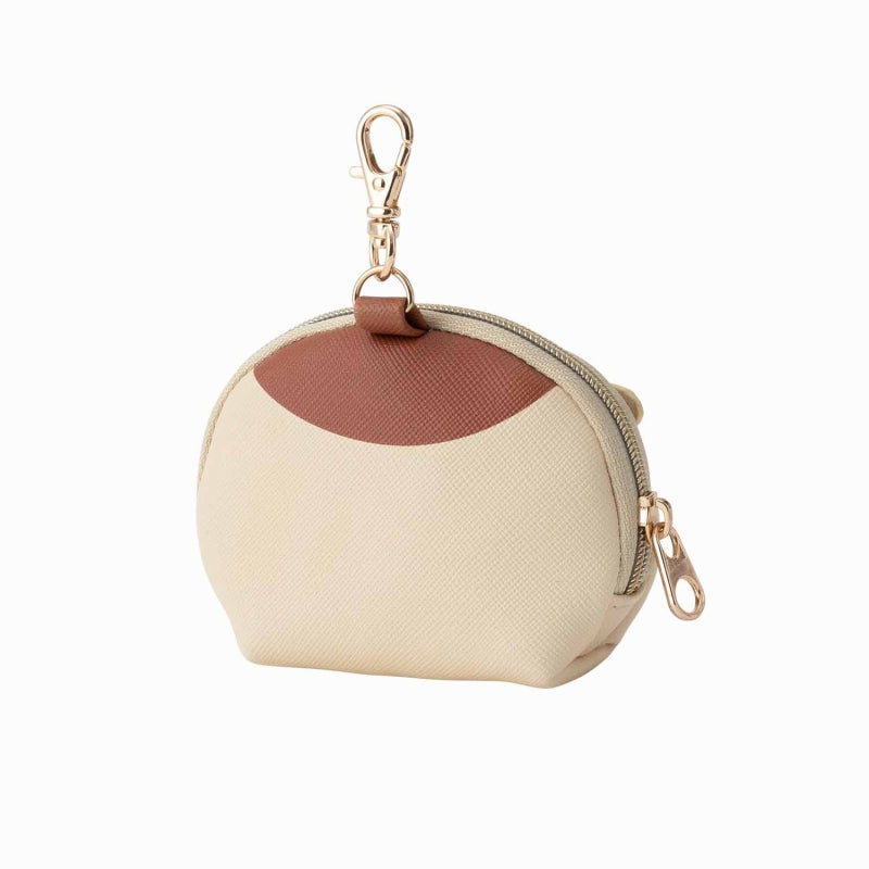 ちいかわ シェル型おかおミニポーチ(くりまんじゅう)