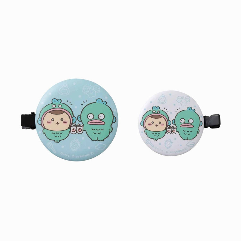 吉伊卡哇×三丽鸥角色 可爱刘海夹(栗子馒头・半鱼人)