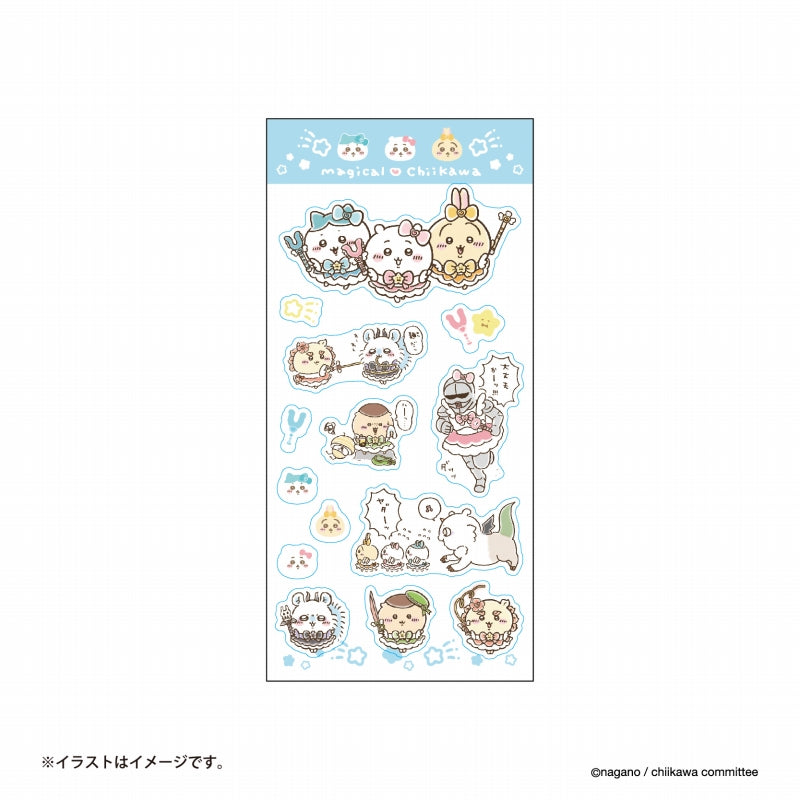 Magical Chiikawa Clear Sticker (Blue)