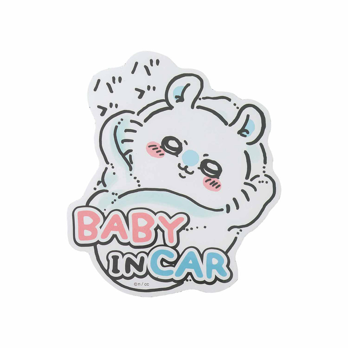 ちいかわ エンジョイドライブ！カーマグネット（モモンガBABY IN CAR）