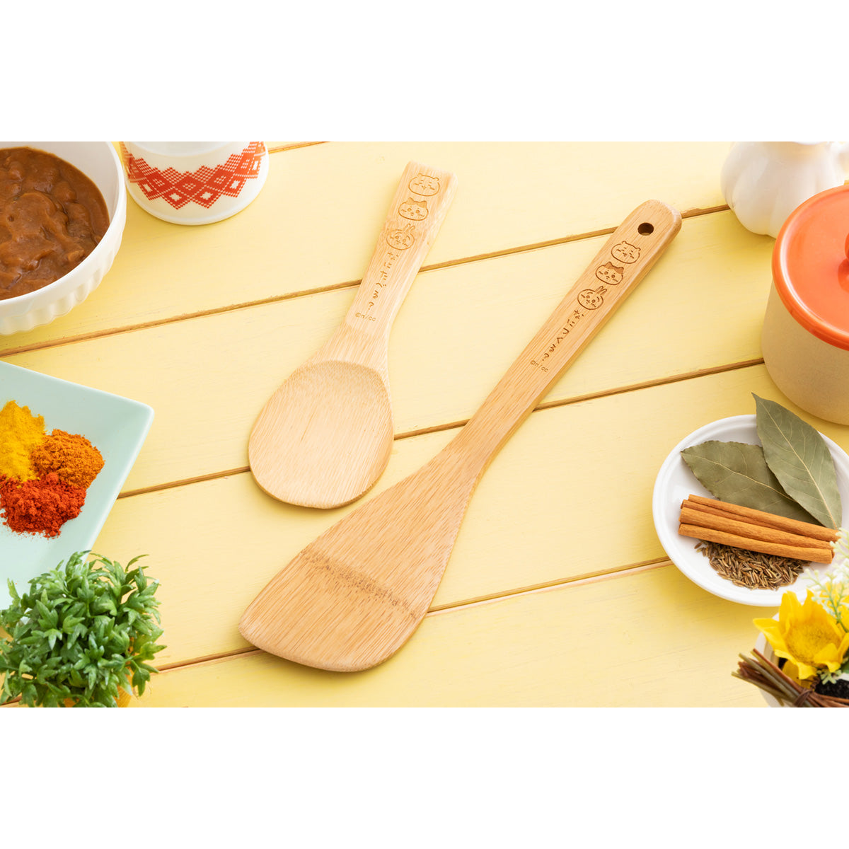 吉伊卡哇 吃什么?竹制饭勺