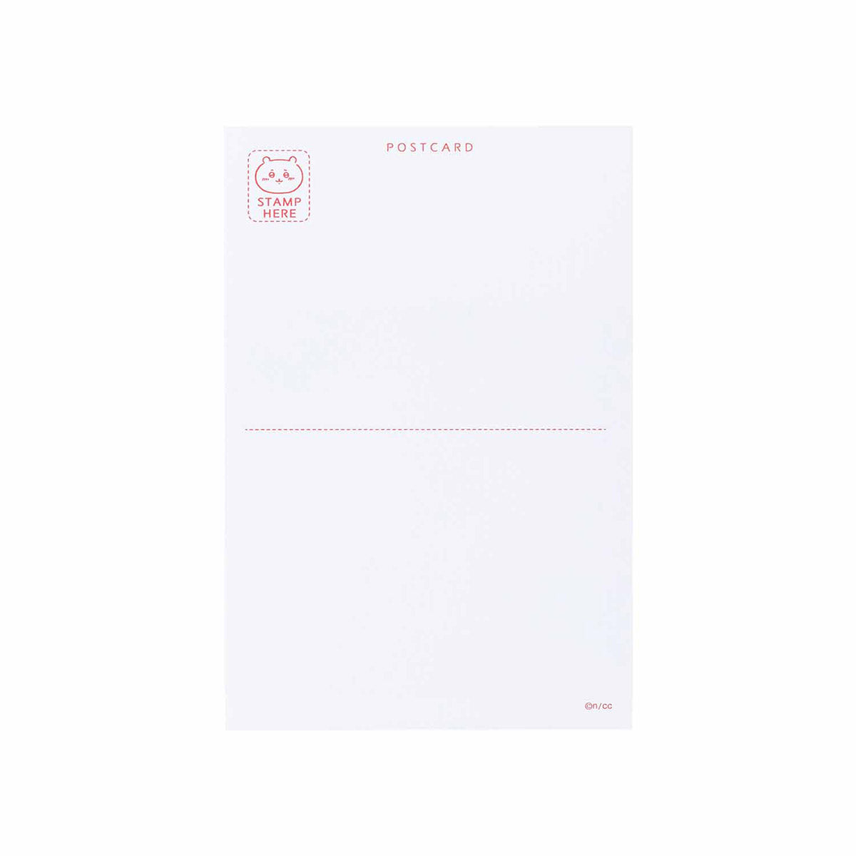 Chiikawa Tokyo Souvenir Letterpress Card (Hachiware)