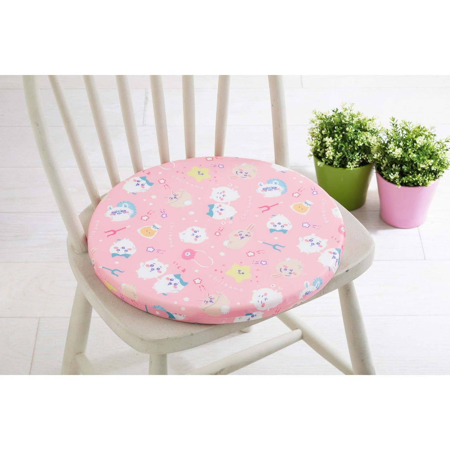 吉伊卡哇 凉感圆形坐垫