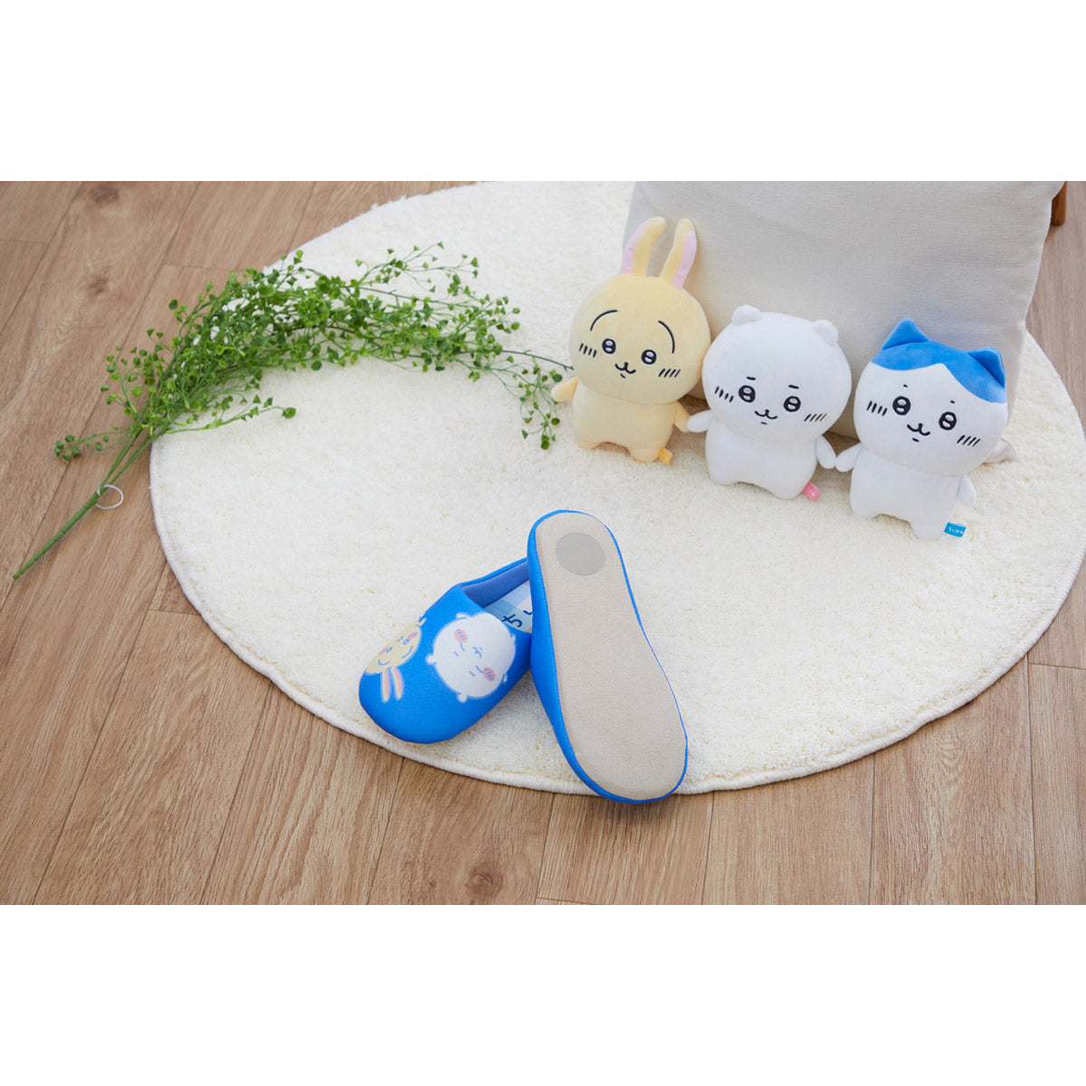 치이카와 체크 룸 슈즈 BL