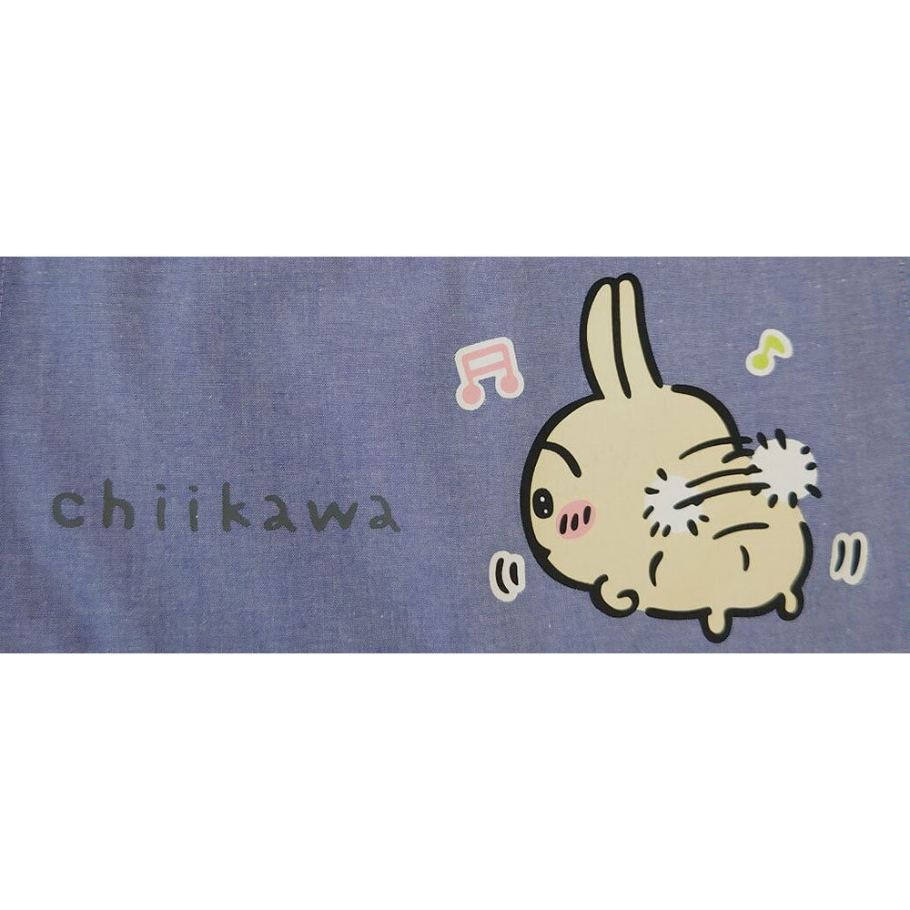 Chiikawa Tablier Apron (Music Note Dots BL)