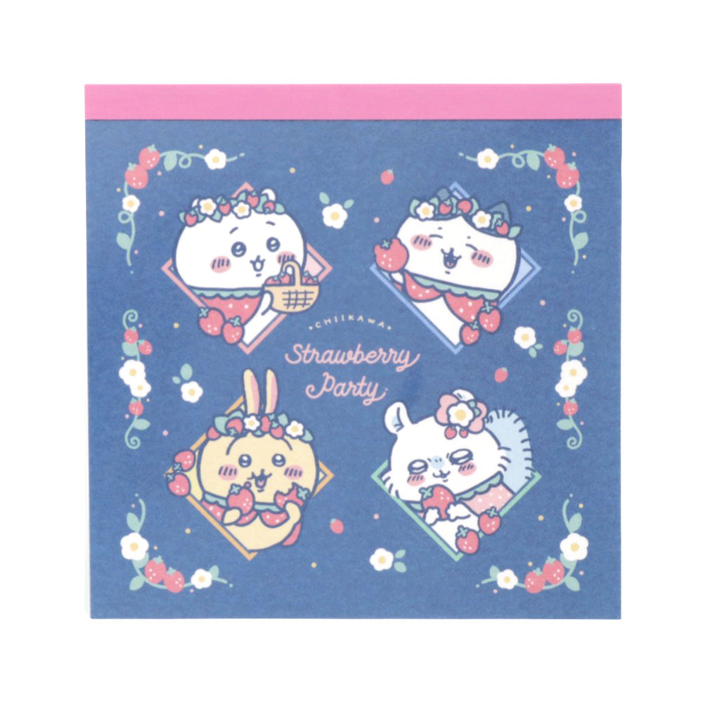 ちいかわ スクエアメモ（いちごケープ） | ちいかわマーケット 公式