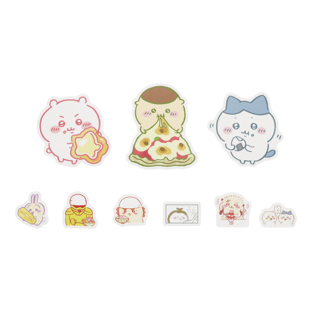 Chiikawa Piece Stickers (Mogu Mogu Pink)