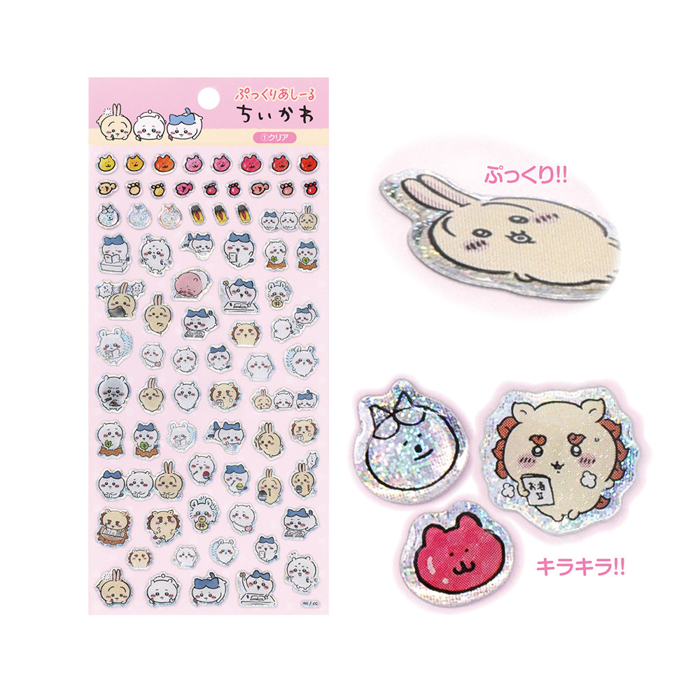 吉伊卡哇 圓滾滾腳丫(①透明)