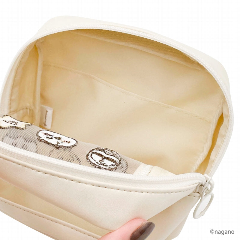 Chiikawa Mesh Box Pouch WH