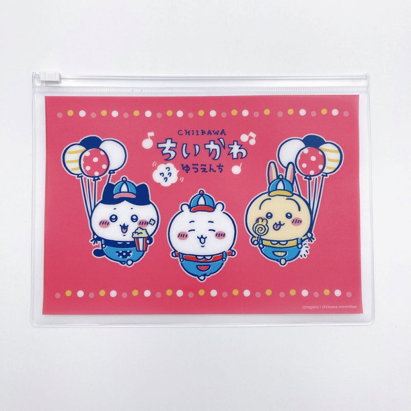 ちいかわ ワクワクゆうえんち 天チャックポーチ1