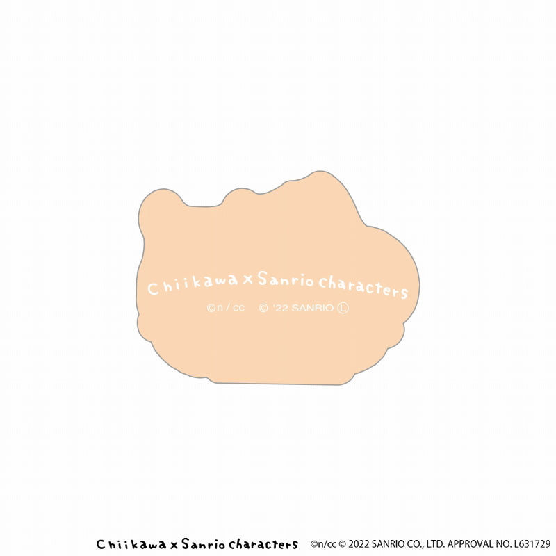 吉伊卡哇×三丽鸥角色 亚克力夹子(布丁狗 乌萨奇)