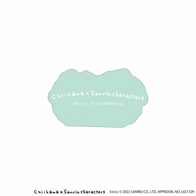 吉伊卡哇×三丽鸥角色 亚克力夹子(半鱼人栗子馒头)