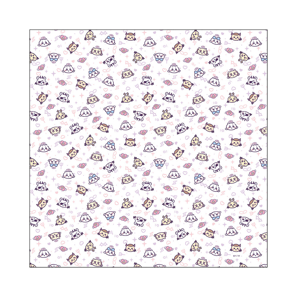 ちいかわ てんし♡あくま シュシュ&スカーフ WH