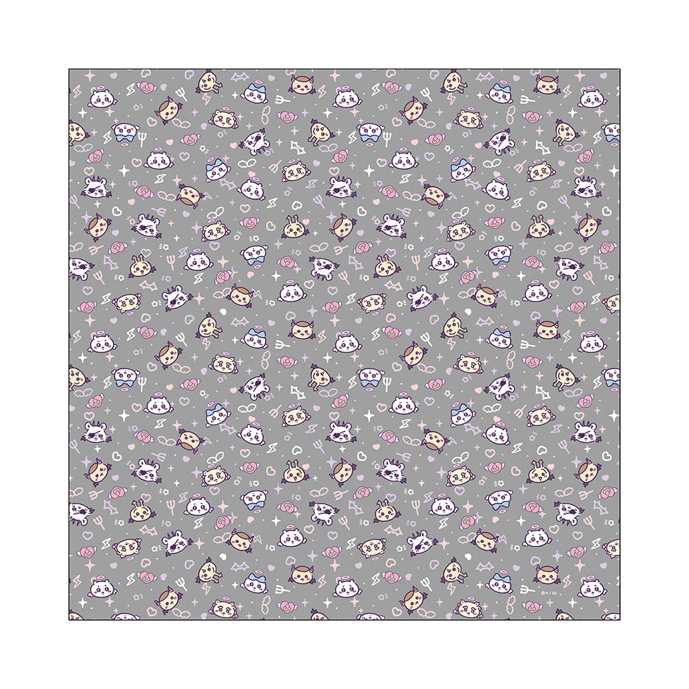 ちいかわ てんし♡あくま シュシュ&スカーフ BK