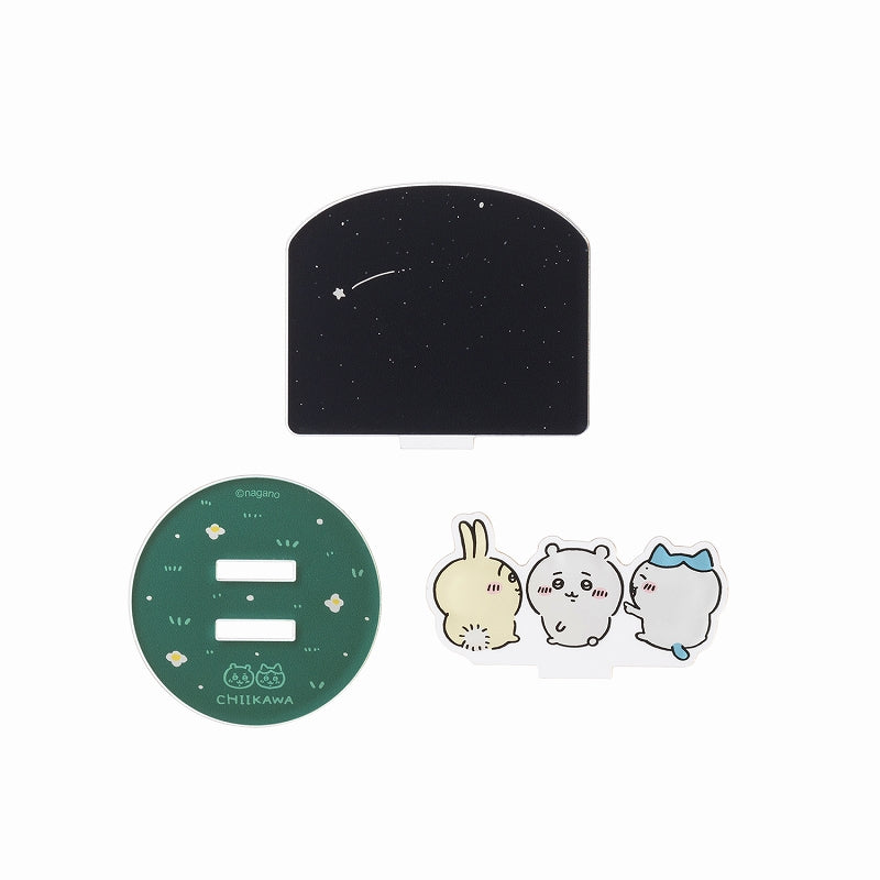 치이카와 친한 친구와 나들이 쁘띠 아크릴 스탠드 (밤하늘 돌아보기)