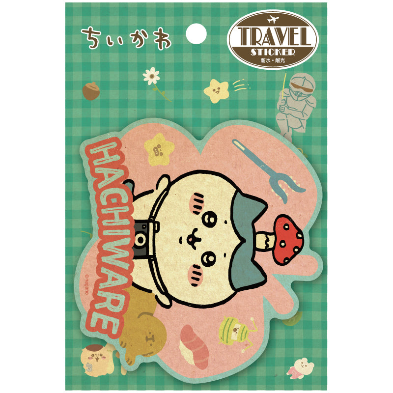 吉伊卡哇 旅游贴纸(4)哈奇喵
