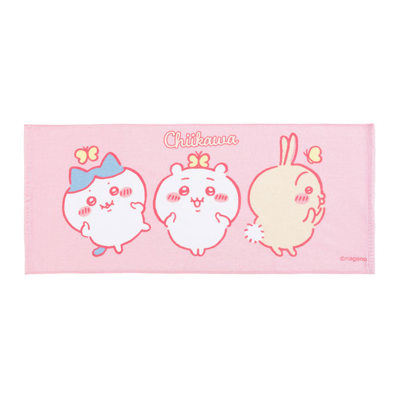 ちいかわ ソフトカラーフェイスタオル