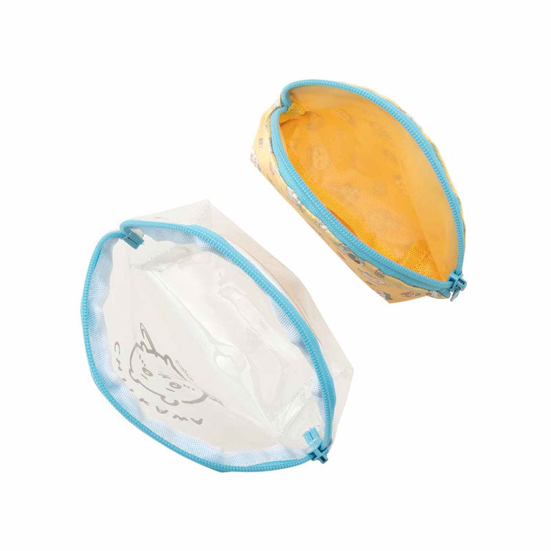 ちいかわ観光 ダブルセットポーチ(ポーチin小さいポーチ)