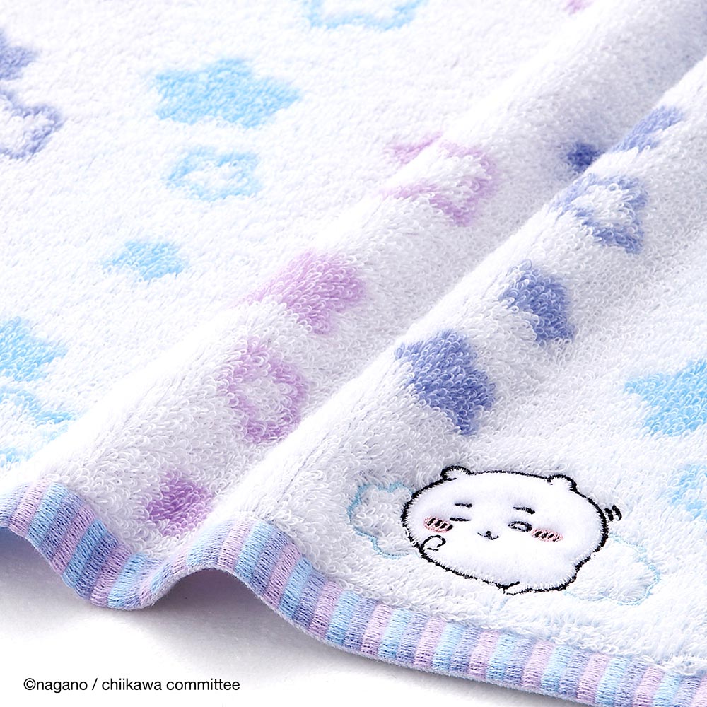 Chiikawa Bath Towel (Pop Star Blue)