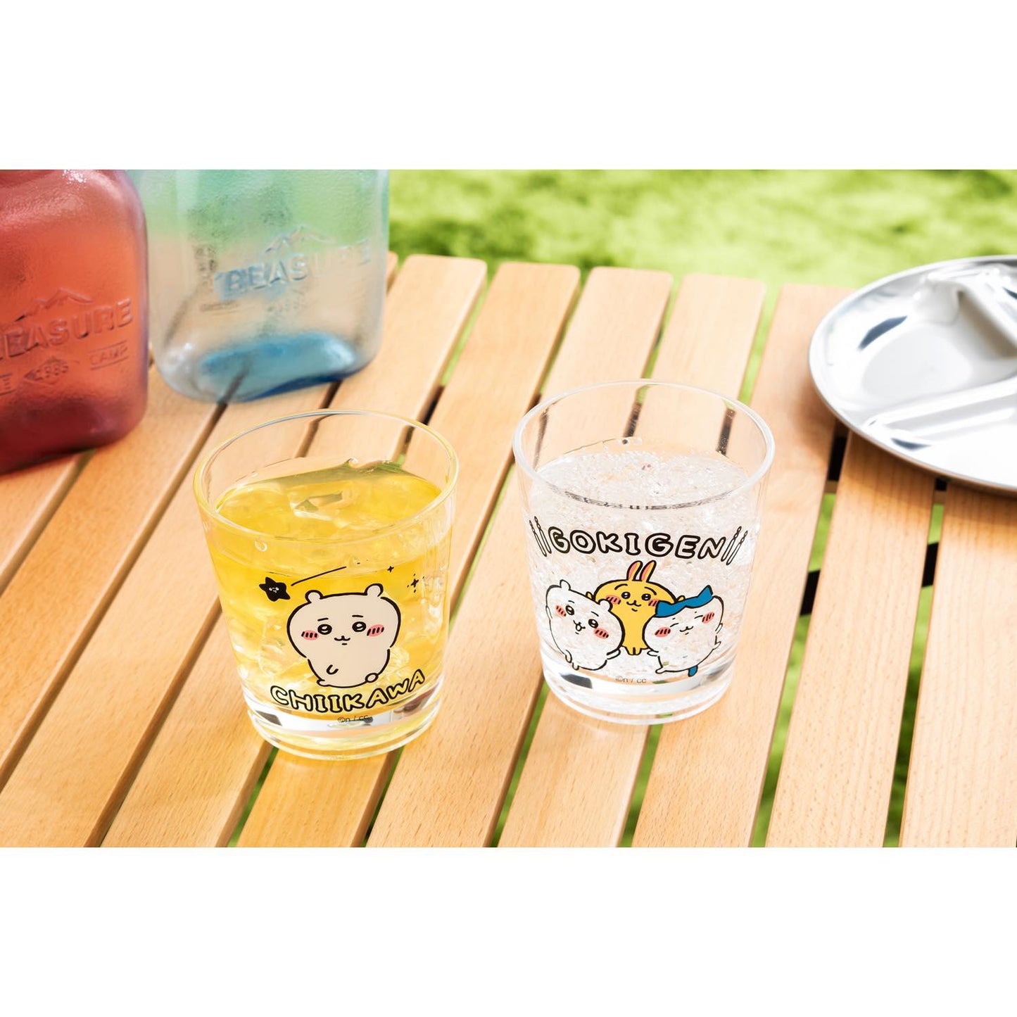 吉伊卡哇 去露营!不碎玻璃杯(心情愉快)