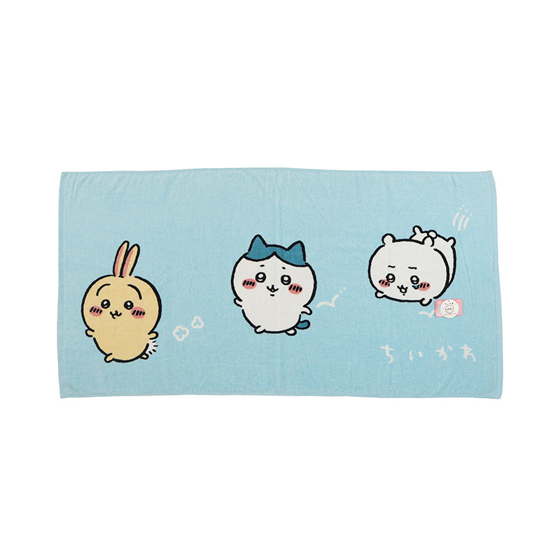 Chiikawa Bath Towel BL (Running)