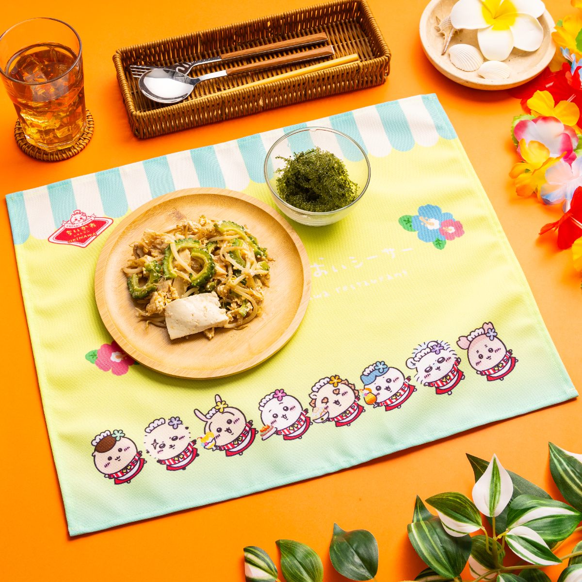 Chiikawa Chiikawa Restaurant OKINAWA Placemat