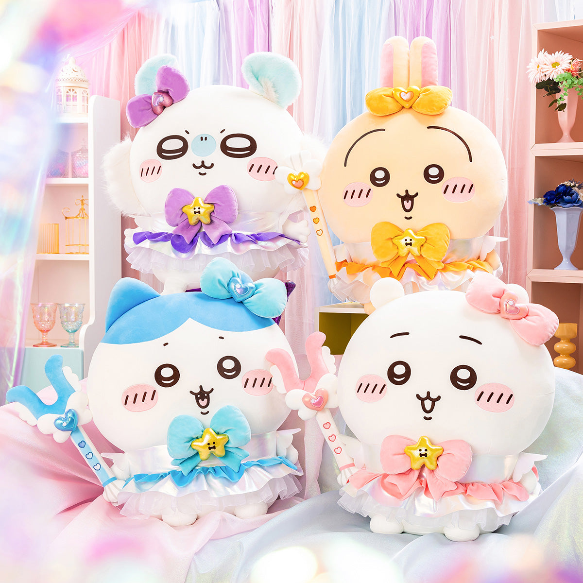 予約】ちいかわ まじかるちいかわ 超BIG！おすわりぬいぐるみ