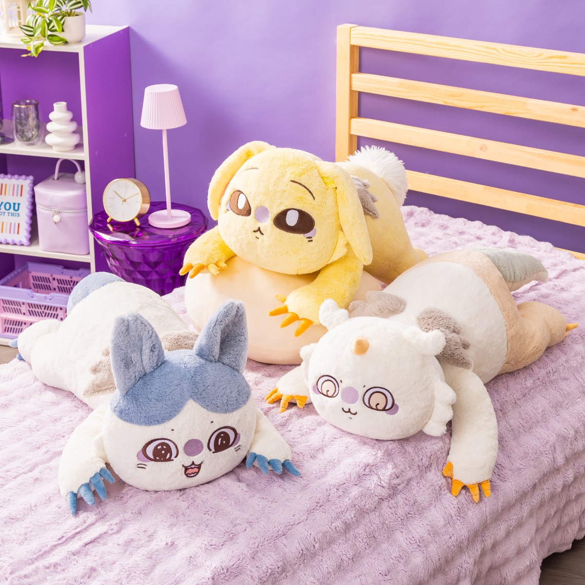 【予約】ちいかわ まじかるちいかわ ふんわりもっちり ごろりん抱きぬいぐるみ（強くなったハチワレ）【2027年2月下旬より順次発送予定（発送延期の場合もキャンセル不可）】【通常商品と同時購入・配送希望日指定不可】【キャンペーン対象外】