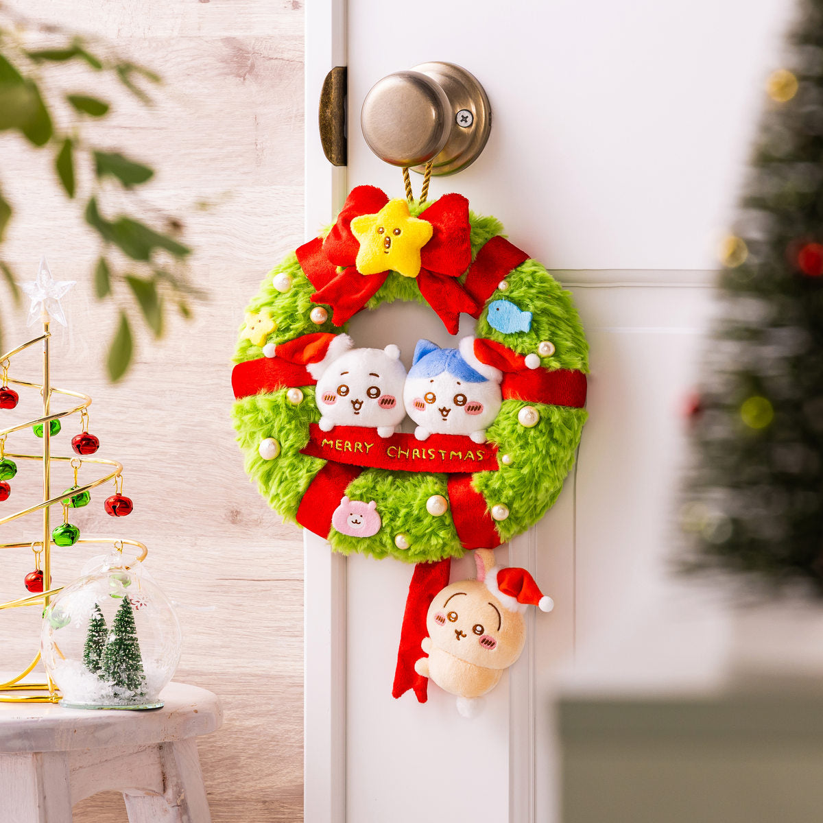 ちいかわ クリスマスリースなぬいぐるみ