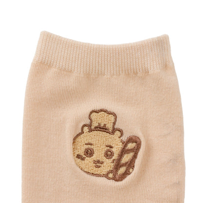 ちいかわ ちいかわベーカリー クルーソックス ちいかわ ベージュ 22-24cm