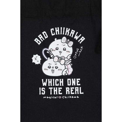 Chiikawa Magical Chiikawa Tote Bag BAD CHIIKAWA Black
