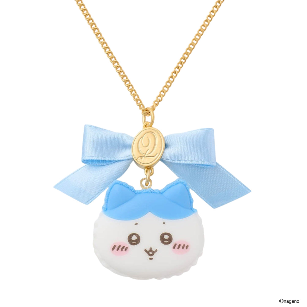 ちいかわ Q-pot. マカロン ネックレス（ハチワレ）