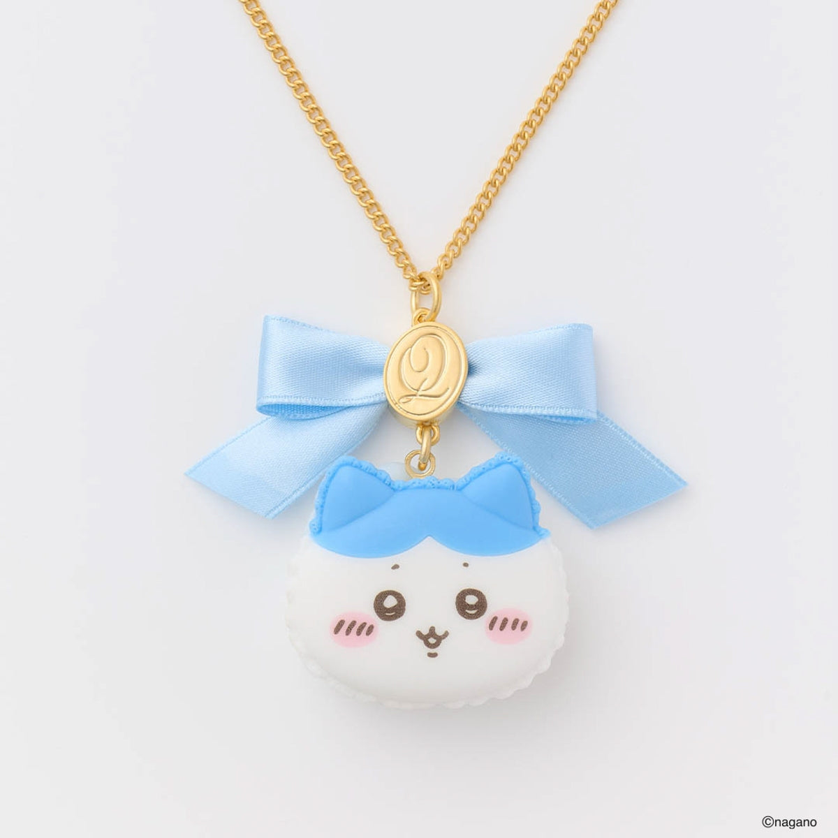 ちいかわ Q-pot. マカロン ネックレス（ハチワレ）