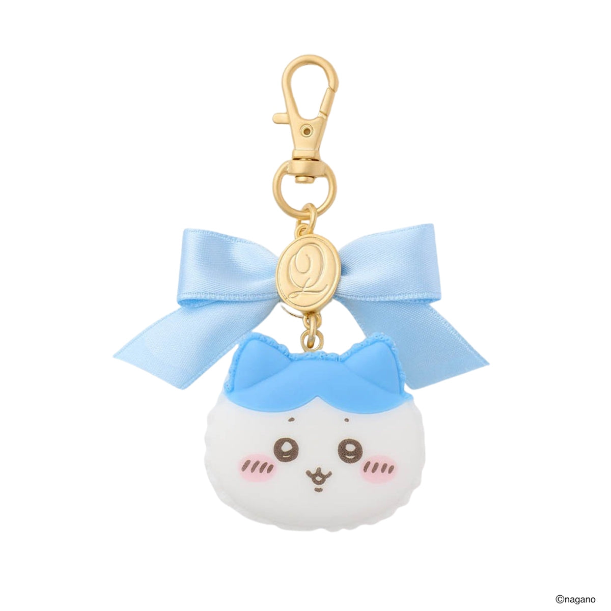 ちいかわ Q-pot. マカロン バッグチャーム（ハチワレ）