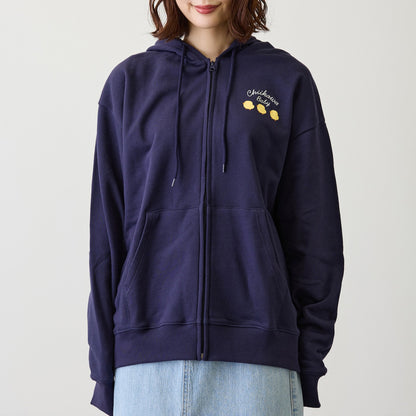 ちいかわ Chiikawa Baby ZIPパーカー おまる ネイビー