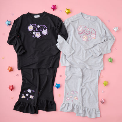 ちいかわ てんし♡あくま ルームウェアセットアップ DEVIL スミクロ