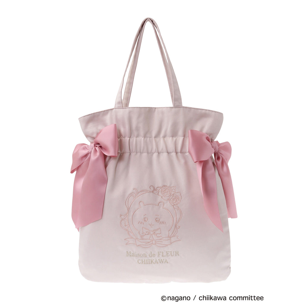 【reservation】Chiikawa Maison de FLEUR embroidery double Ribontotort bag (Chiikawa[