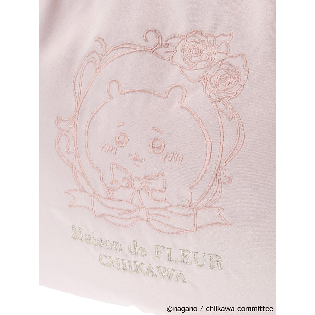 Chiikawa Maison de FLEUR Embroidery Double Ribonte Bag (Chiikawa)