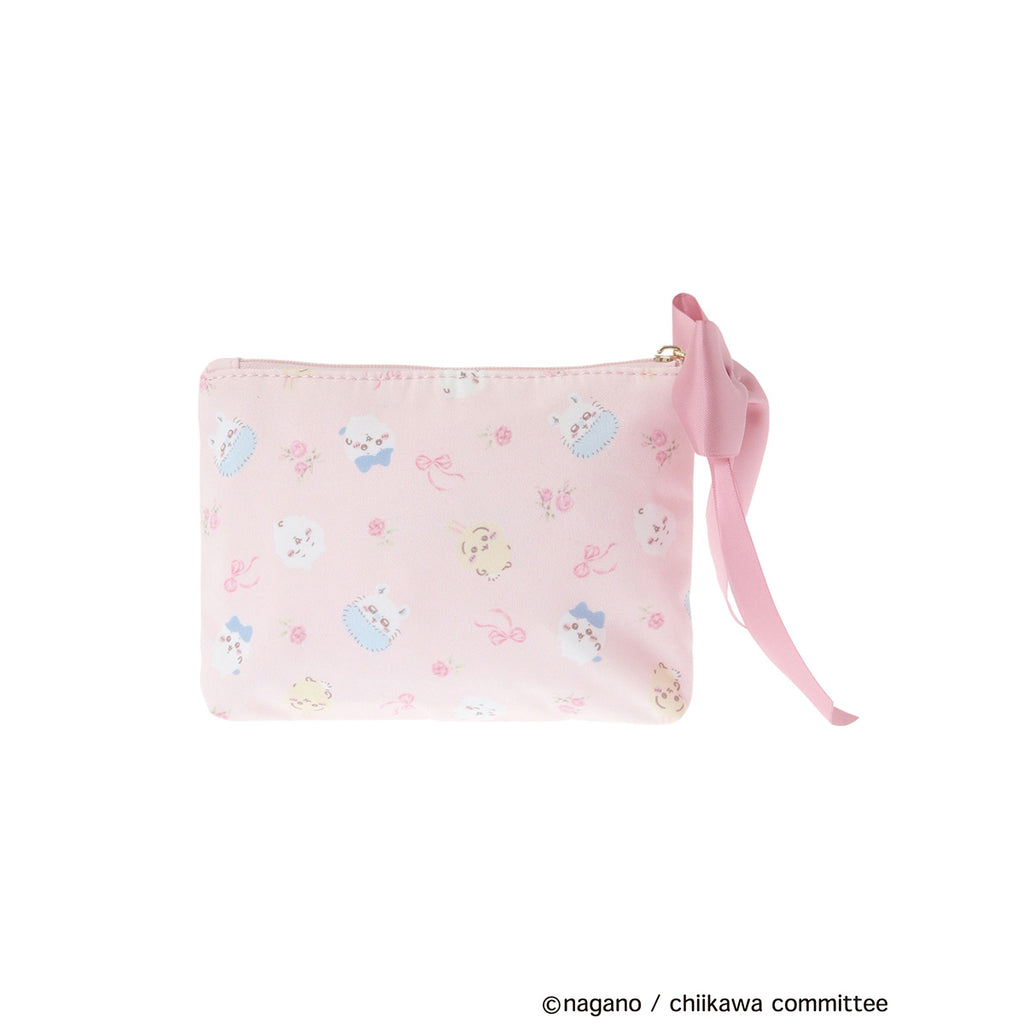 【reservation】Chiikawa Maison de FLEUR Total Pattern Pouch [Scheduled to be shipped sequentially from mid -March 2025 (cancellation is not possible even in the case of postponement of shipping)]