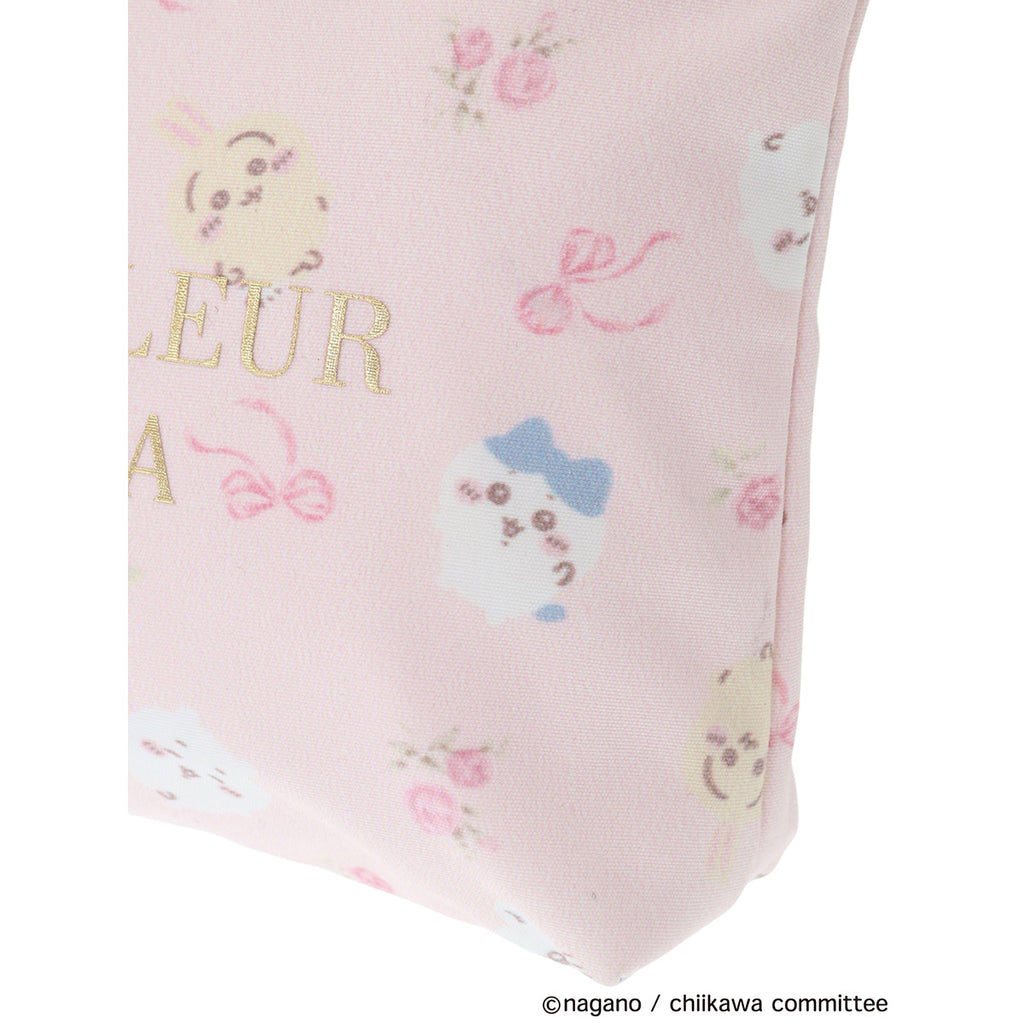 【reservation】Chiikawa Maison de FLEUR Total Pattern Pouch [Scheduled to be shipped sequentially from mid -March 2025 (cancellation is not possible even in the case of postponement of shipping)]