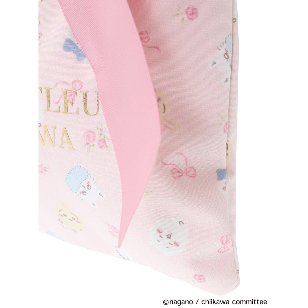 【reservation】Chiikawa Maison de FLEUR Total Pattern Drawstring Pouch [Scheduled to be shipped sequentially from mid -March 2025 (not canceled in the case of postponement of shipping)]