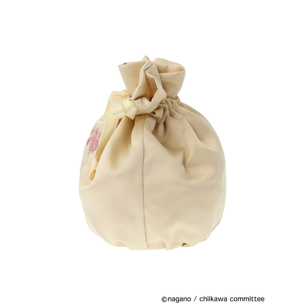 Chiikawa Maison de FLEUR embroidery drawstring (rabbit)