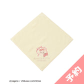 Chiikawa Maison de FLEUR embroidery handkerchief (rabbit)