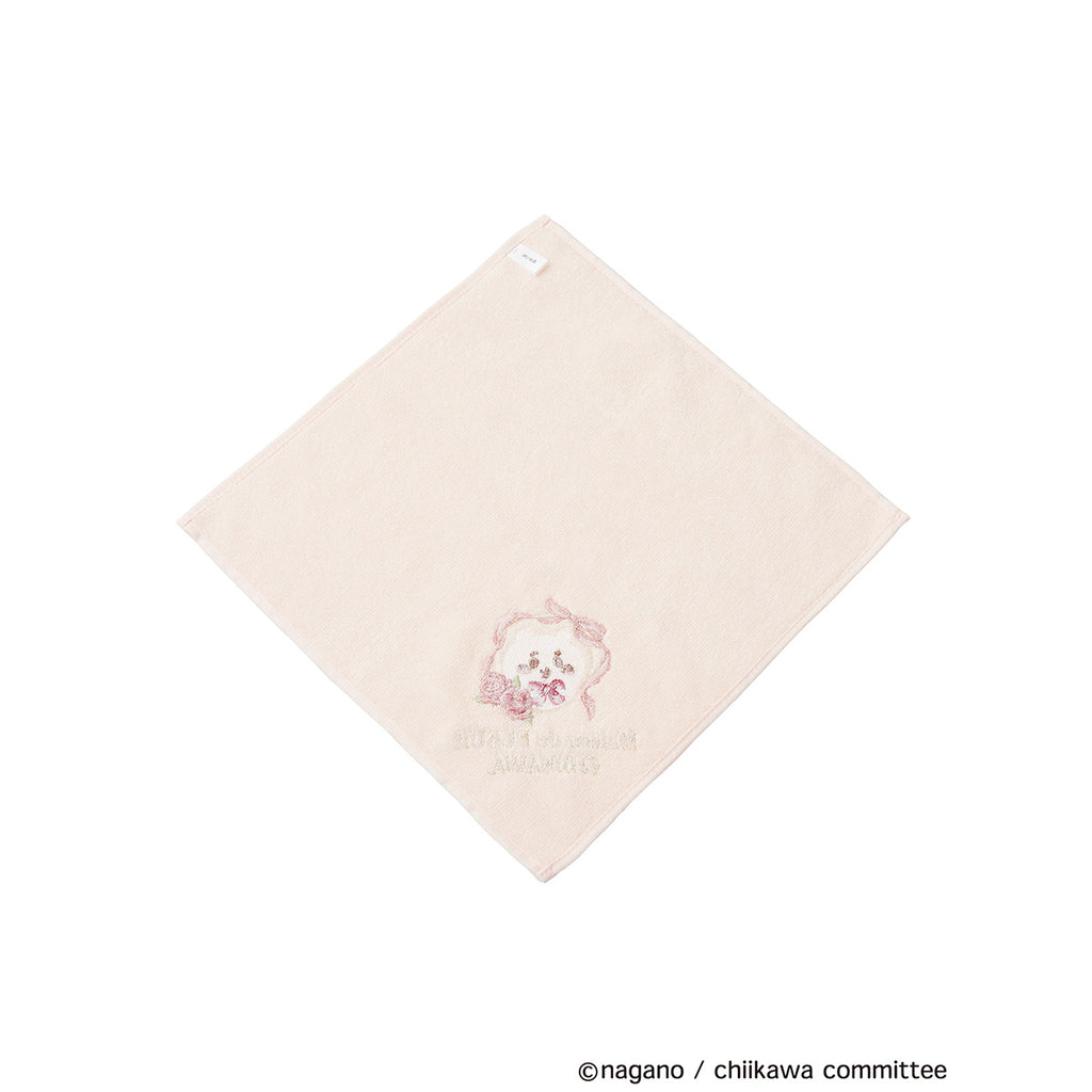 Chiikawa Maison de FLEUR embroidery handkerchief