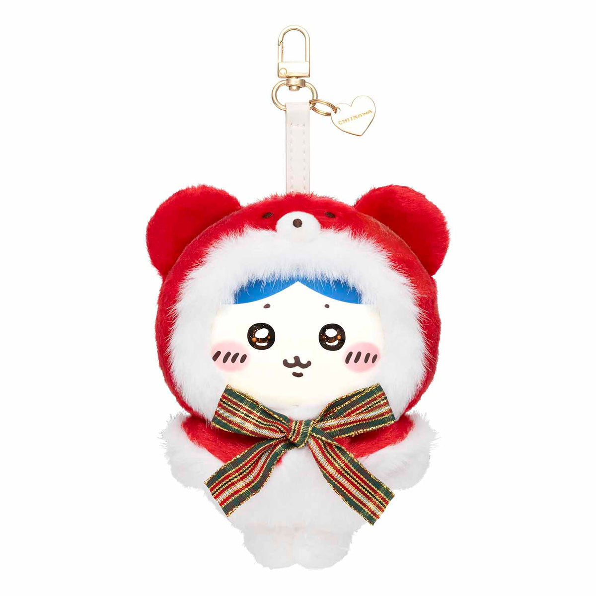 ちいかわ Kiramekko Teddy Bear Christmas（ハチワレ）