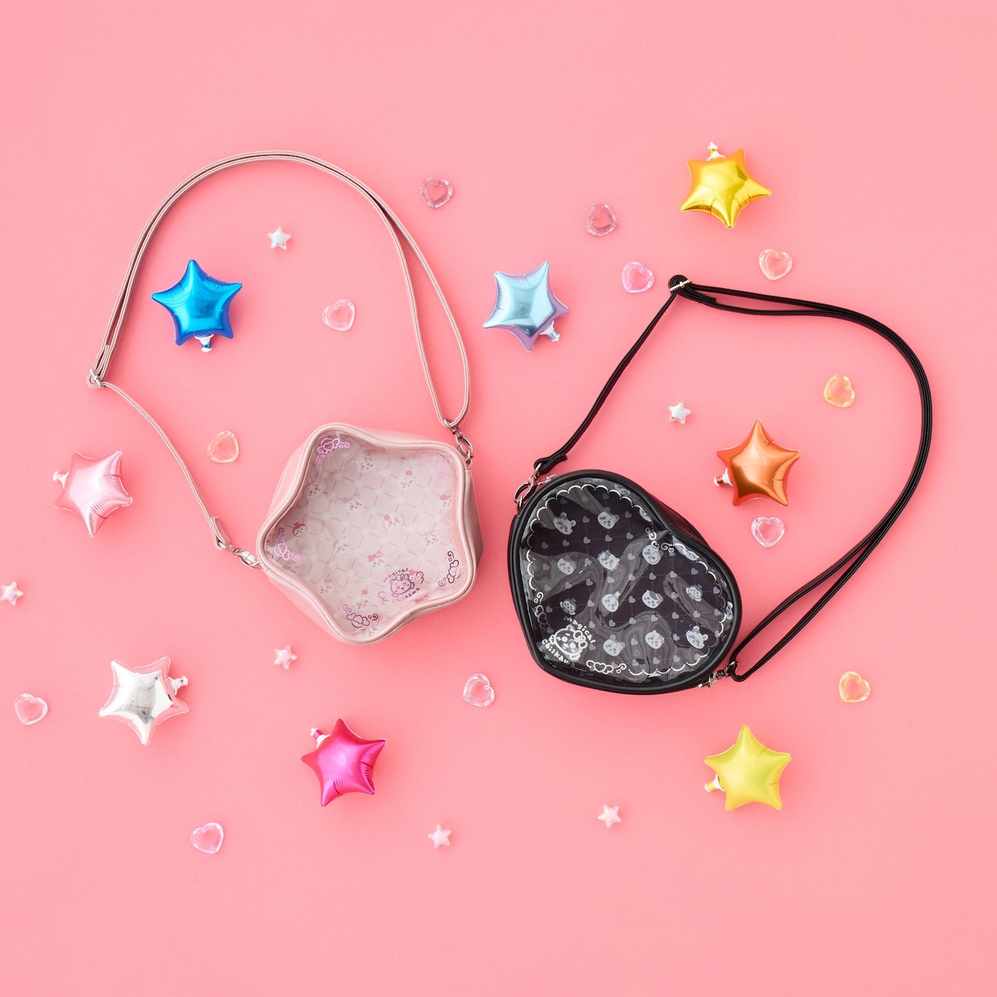 ちいかわ まじかるちいかわ ショルダーバッグ 星 ピンク