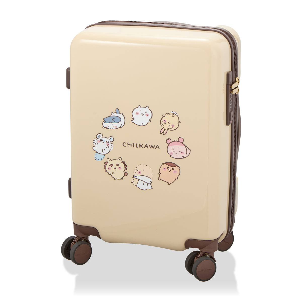 ちいかわ スーツケース（ベージュサークル）【他の商品と同時購入不可】