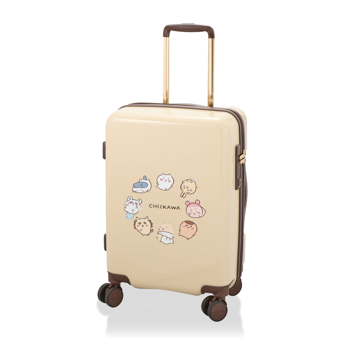 ちいかわ スーツケース（ベージュサークル）【他の商品と同時購入不可