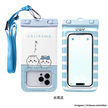 吉伊卡哇 DIVAID 漂浮防水手機套（水浴圖案）