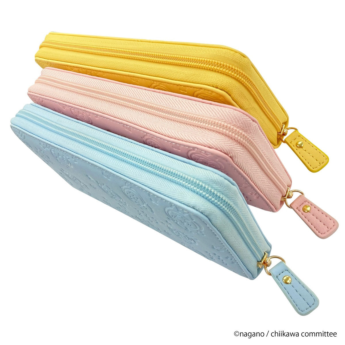 Chiikawa Print Patch type pressed long wallet (Usagi